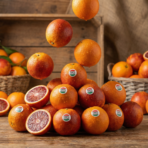 Livraison et vente d'oranges Tarocco origine Italie dans la Loire