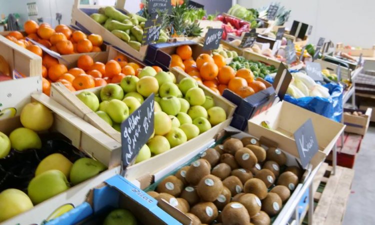 Cagettes de fruits et légumes à Saint-Étienne